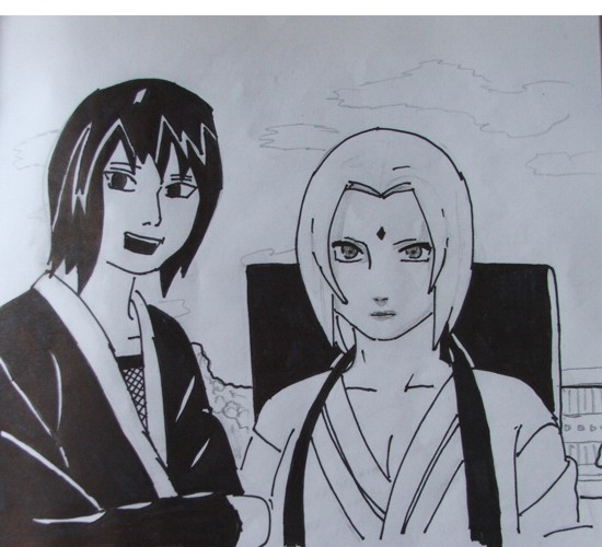 shizune a bábi tsunade